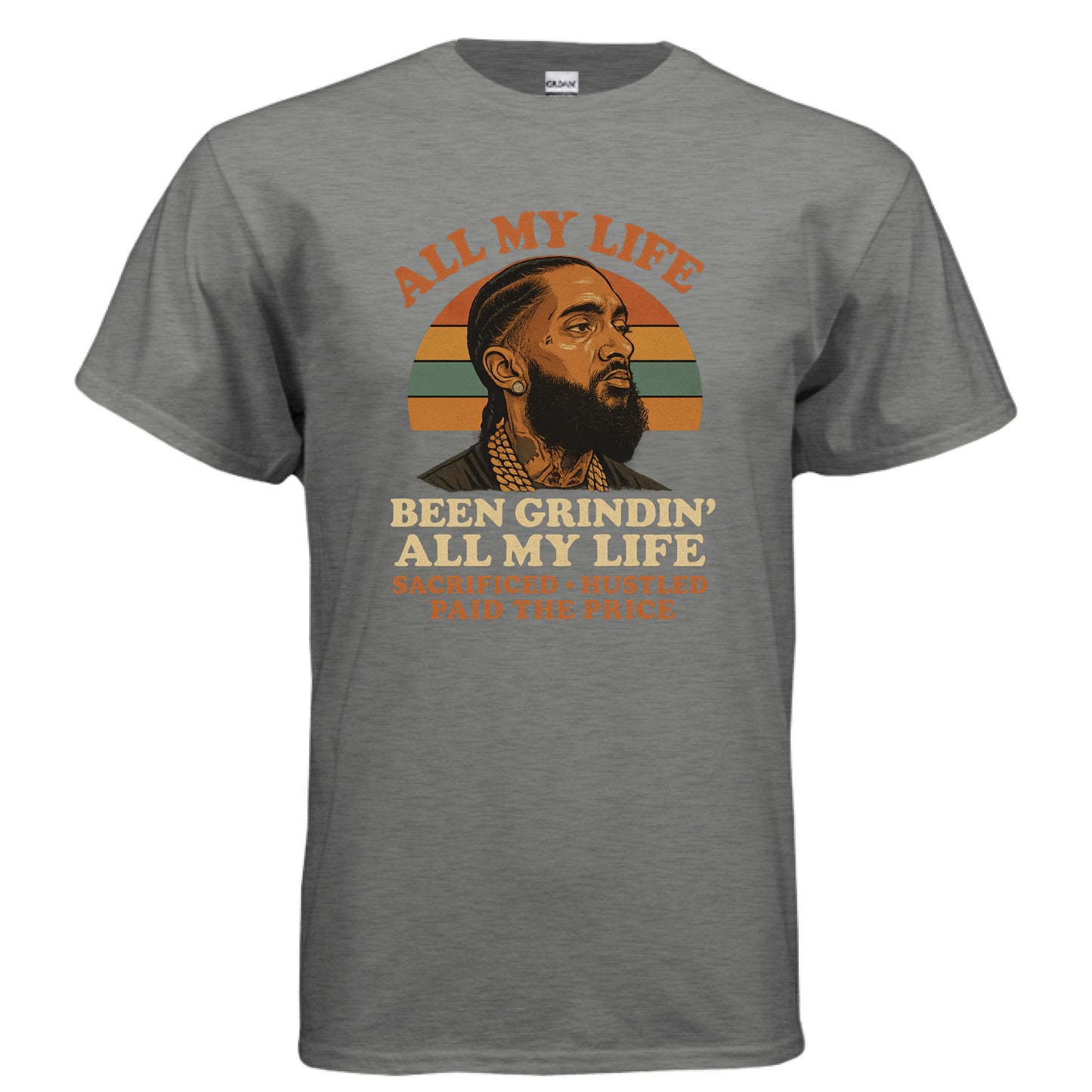 GRAPHITE HEATHER - FRONT